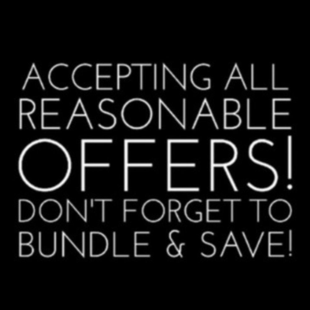 ACCEPTING REASONABLE OFFERS